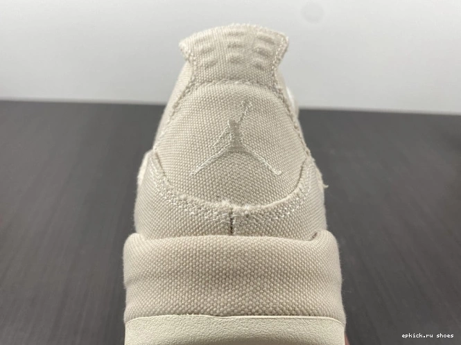 Cheap Jordan 4 Canvas (W) DQ4909-100 Blank Retro 0718